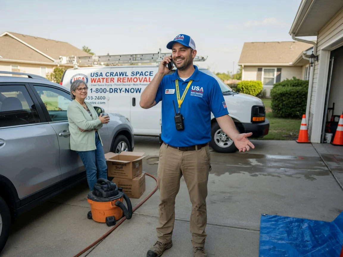 Crawl Space Water Removal Meldrim, GA FAQs